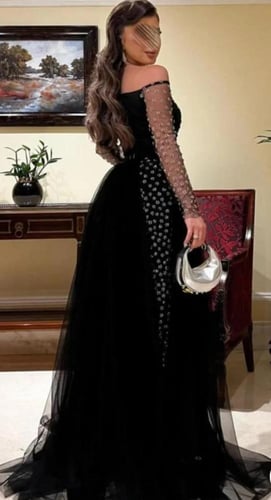 فستان الهنوف اسود