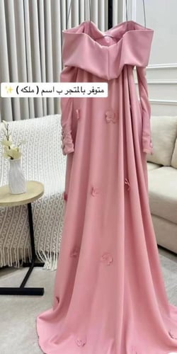 فستان ملاك وردي ناعم