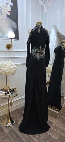 فستان سهره اسود راقي