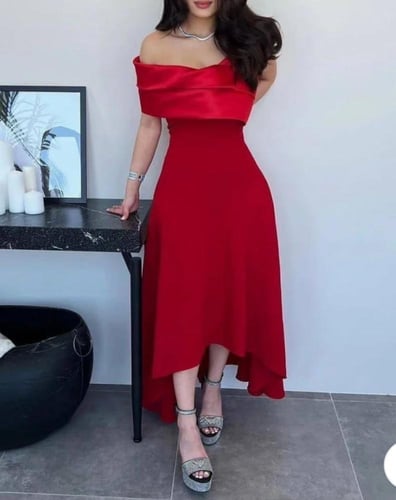 فستان سهره احمر