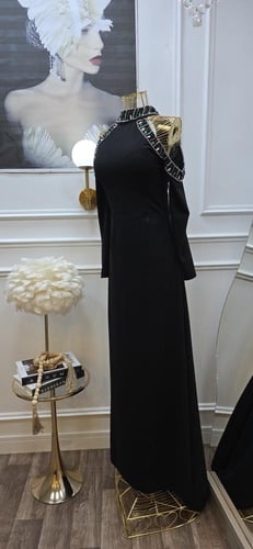 فستان سهره اسود راقي