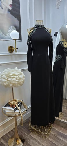 فستان سهره اسود راقي