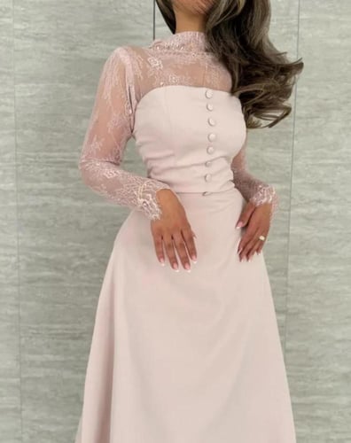 فستان سهره دانتيل ابيض