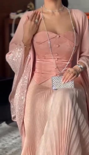 فستان سهره وردي