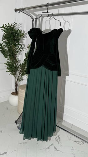 فستان سهره عنابي