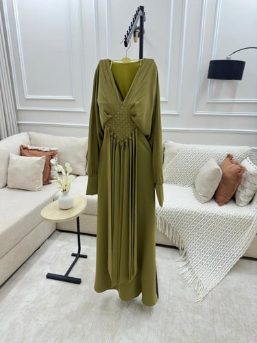 فستان سهره حمل تفته حرير