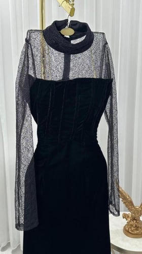 فستان سهره اسود