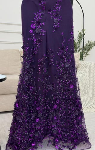 فستان نواره موف فخم