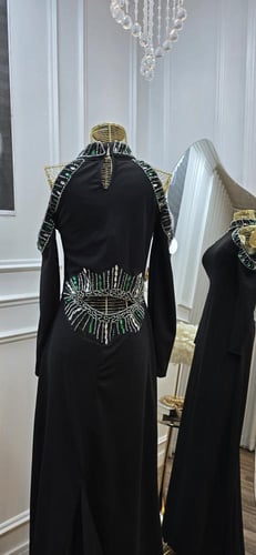 فستان سهره اسود راقي