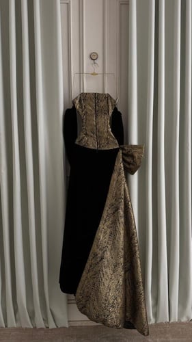 فستان سهره فخم جوخ وجاكار