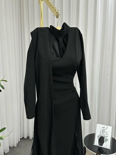 فستان اسود نوها