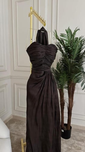 فستان سهره بني راقي