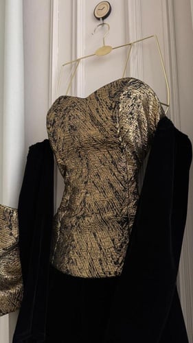 فستان سهره فخم جوخ وجاكار