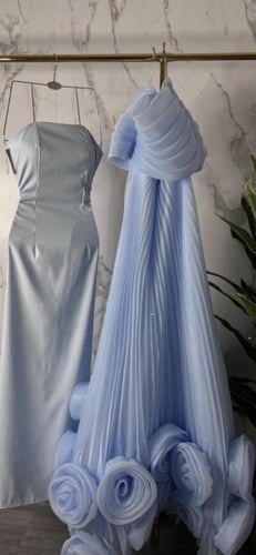 فستان زينه سهره سماوي