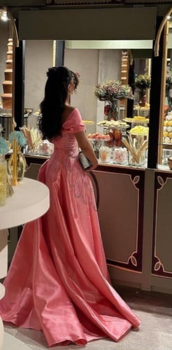 فستان سهره وردي