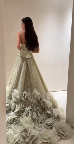 فستان سمر بدون كريستال