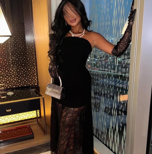 فستان سهره اسود