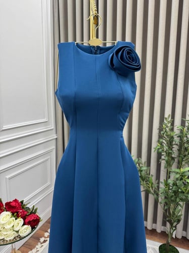 فستان سهره ازرق