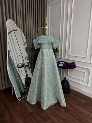 فستان سهره فخم تيفاني