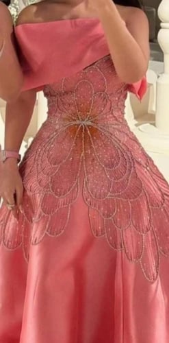 فستان سهره وردي