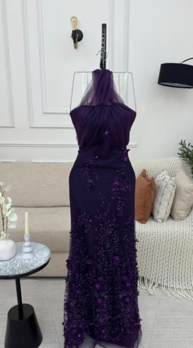 فستان نواره موف فخم