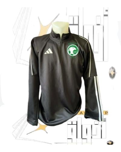 بلوفر المنتخب السعودي الاسود 2025