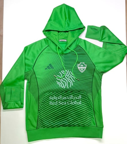 جاكيت الأهلي الأخضر الشتوي الجديد 2026