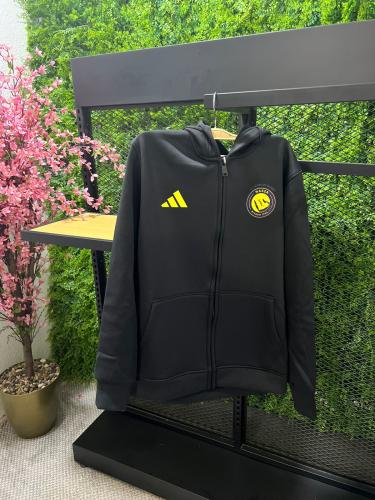 جاكيت النصر الأسود شتوي 2026