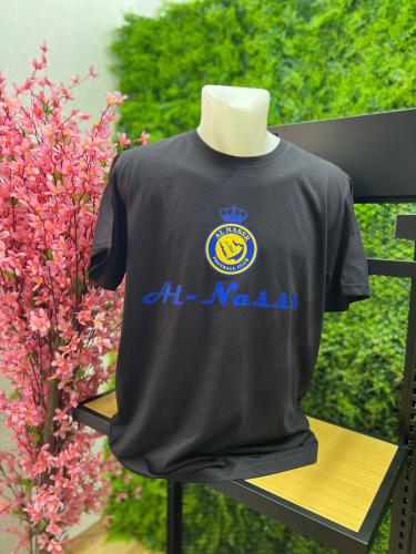 تيشيرت بشعار النصر الوان الاسود 2025