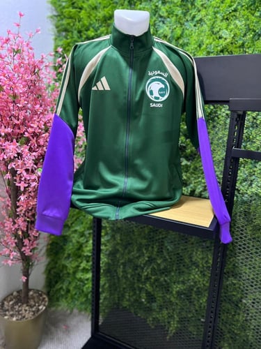 جاكيت المنتخب السعودي الأخضر الجديد 2026