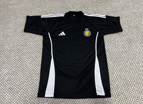 تيشيرت تمرين النصر الاسود 2025