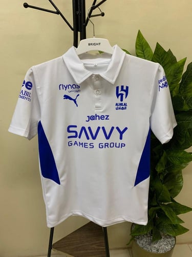 تيشيرت بولو الهلال الابيض 2026 سفر لاعبين