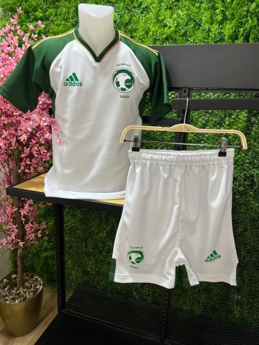طقم المنتخب السعودي الابيض 2025 أطفال شبابي رجالي
