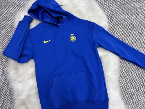 بلوفر النصر شتوي ازرق 2024