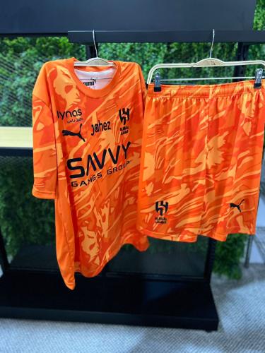 طقم حارس الهلال الجديد البرتقالي 2026