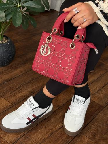 طقم شنطه ماركه ديور مع شوز