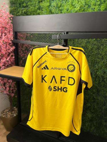 تيشيرت النصر الاصفر الجديد 2026 متجر أذواق