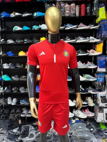 طقم حارس النصر الأحمر الجديد 2025