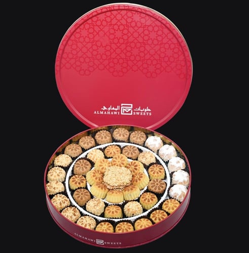 علبة معدن معمول مشكل