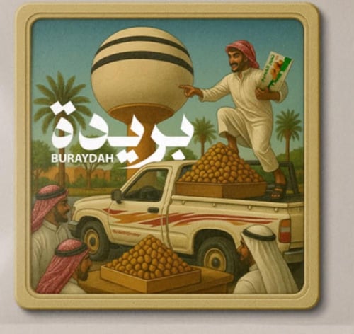 مغناطيس ثلاجة "بريدة"