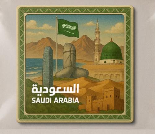 مغناطيس ثلاجة "السعودية"