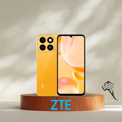 هاتف ZTE Blade A55 باللون البرتقالي