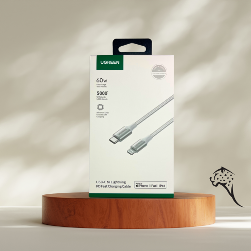 كابل شحن سريع UGREEN USB-C إلى Lightning 1.5 متر -...