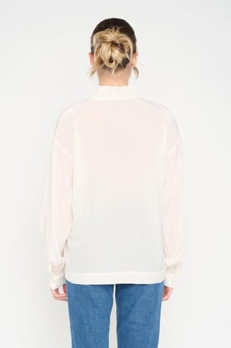 بلوزة Tie حرير