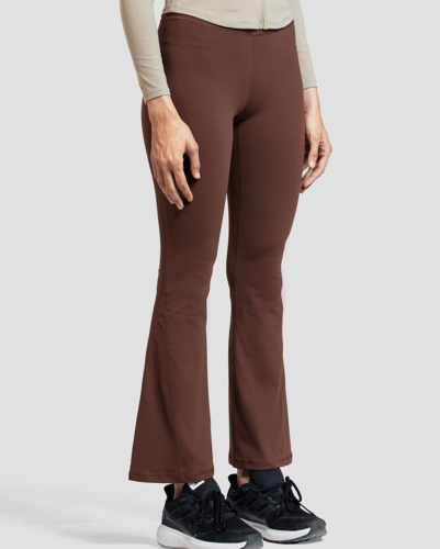 بنطال رياضي بقصة انسيابية - بني