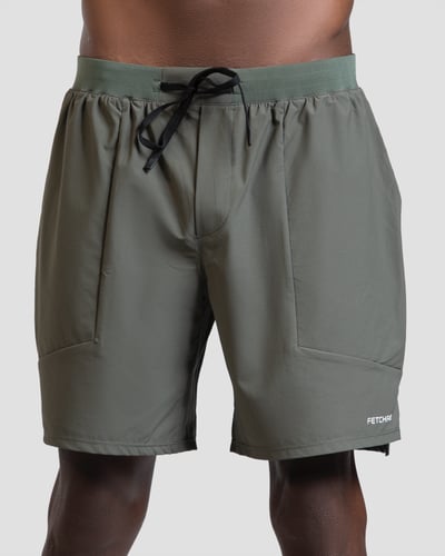 Men short A - Green