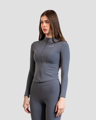 Women Classic Jacket - Grey