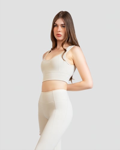 Seamless Active Set - Off White