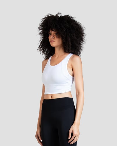 Casual Tank Top - White