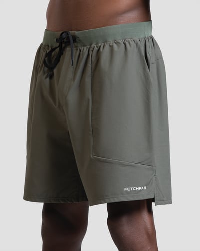 Men short A - Green